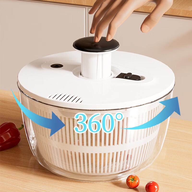 Small Multifunction Salad Spinner & Vegetable Dehydrator