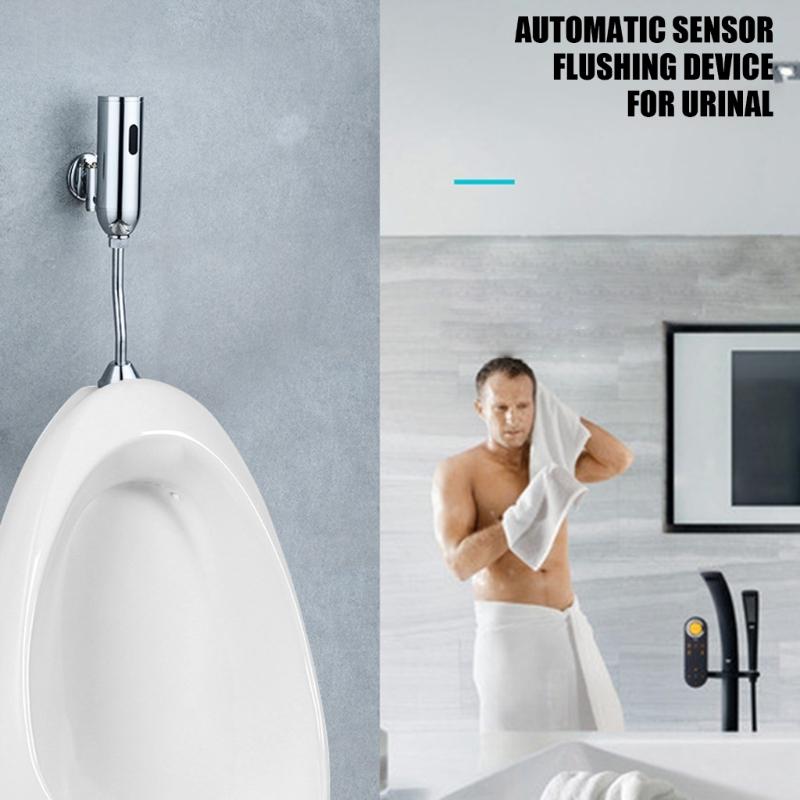 Robuste Messing Automatische Sensoren Urinalspülventile mit Schneller Reaktion Infrar-Technologie für Öffentliche und Private Badezimmer