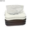 Creative Multi Layer Folding Tissue Box Coffee Table Desk Decoration Wrinkle Ceramic Tissue Box Bedside Table Paper Towel Case