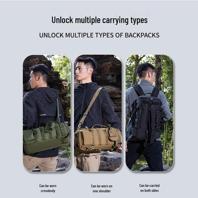 Waterproof Fishing Gear Backpack: Multifunctional Shoulder Bag for Outdoor Use