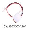 Thermostatic PTC Heating Element 220V 12V 5V 50-270℃ Heating Accessory for Hair Dryer Curler Poultry Raising Equipment