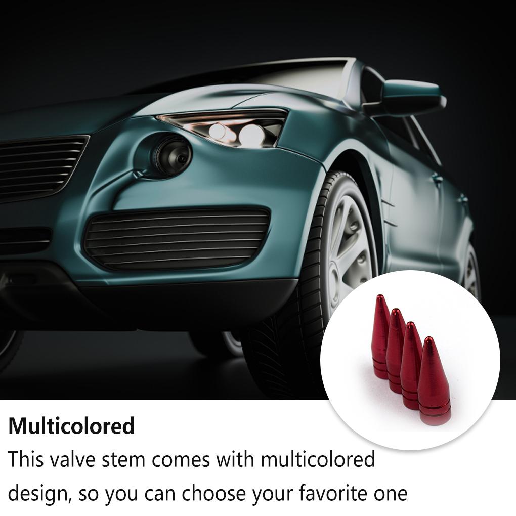 Haste de válvula substituída, hastes de roda, tampas de pneu, decoração, suprimentos para carro