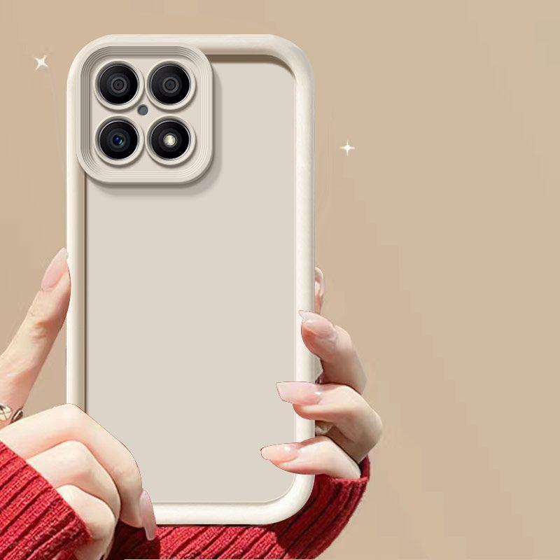 Für Honor X8 Hülle Honor X8 4G Handyhülle Honor TFY-LX1, TFY-LX2, TFY-LX3 Anti-Sturzschutz Luxus Matt Weiche Abdeckung