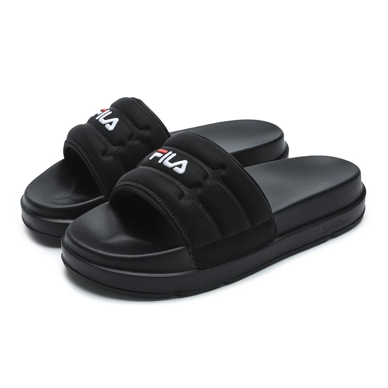 FILA Drifter Fashion Versatile Casual Slide Sandals Women Footwear Deep-Black F12W422502FBK