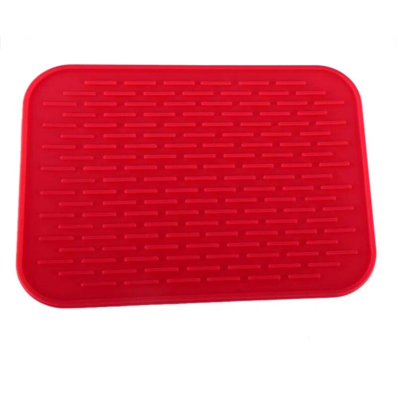 

Силиконовые изолированные подставки под столовые приборы Кухонные принадлежности Кухонные принадлежности Коврики под стол Нескользящие накладки Нескользящие коврики Противоскользящие накладки 16X22cm