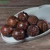 Wooden Spiky Hand Exercise Balls - Massage Stress Relief Baoding Balls for Hand Strength Training & Relaxation