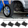 Acouto Tire Changer Jaw Protectors 4pcs ABS Tire Changer Clamp Cover Jaw Protectors Guard Protective Covers