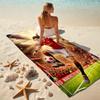 1pc Football Passion Cartoon Quick Dry Microfiber Bath Towel for Swimming Surfing Camping Unisex Holiday. SJT720116