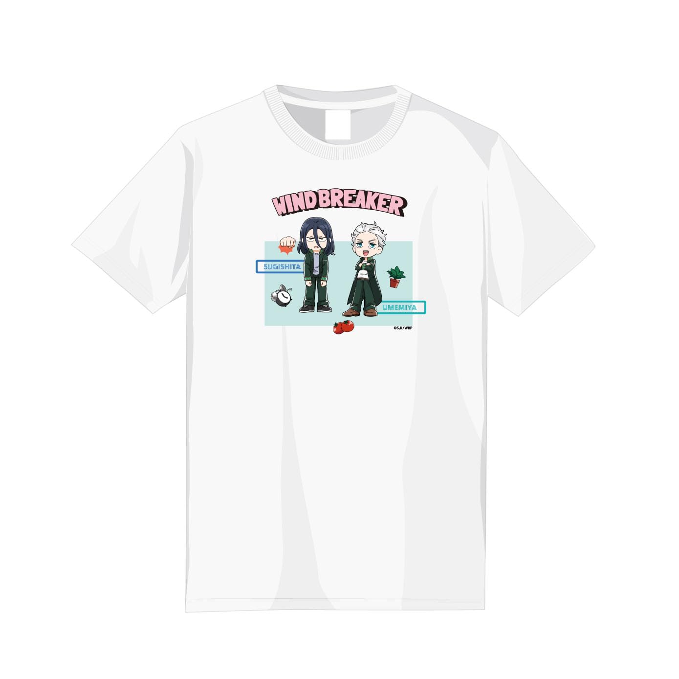 

TV anime Umemiya Sugishita S size WIND BREAKER 02. T-shirt
