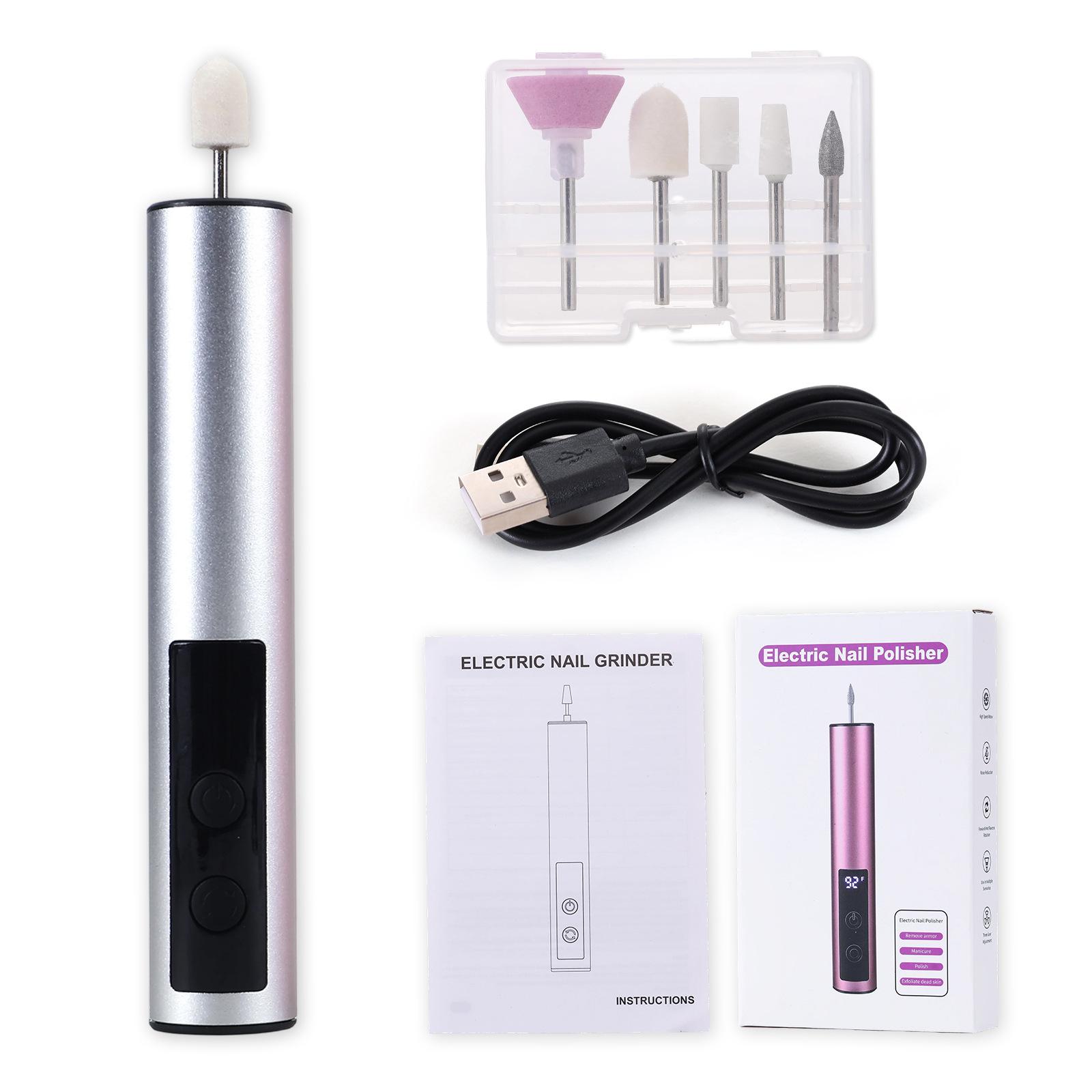 Portable Electric Nail Drill & Polisher