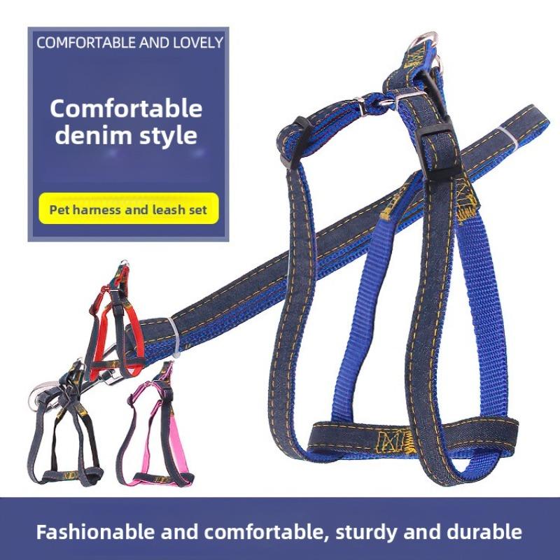 Pet Cowboy Leash, Pet Dog Leash, Cowboy Chest and Back Leash, Strong Dog Leash, Cat Leash