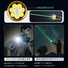 8000 Lumens Beam Green Beam Powerful Handheld 7 Dimming IPX67 Ideal for Disaster Night and Earthquake and Power Outage Preparedness Ultra-Bright