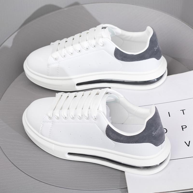 

Hot selling sports casual shoes, fashionable white shoes, couple sneakers, trendy shoes, thick-soled sports tennis shoes 44