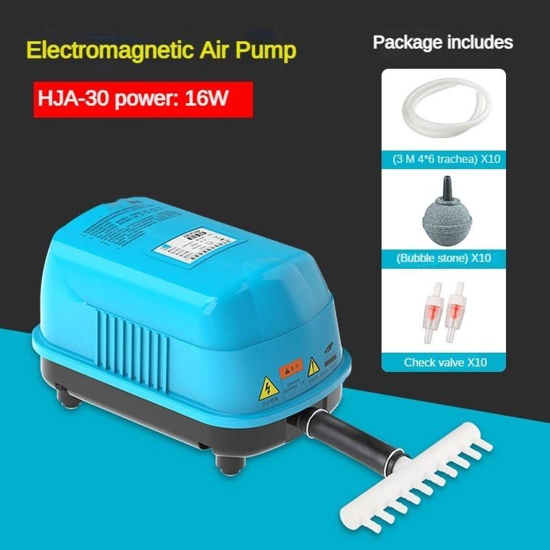 Aquarium Electromagnetic Air Pump High Power Silent Oxygenation Pump Fish Tank Aquaculture Oxygenation Equipment