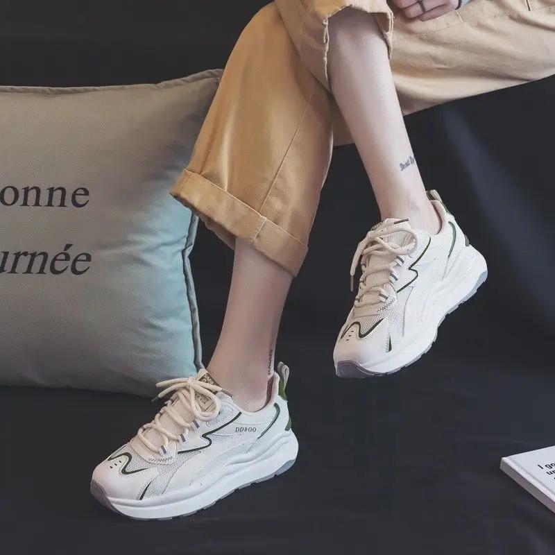 Woman Footwear Sports Summer Mesh Breathable Sneakers Athletic Shoes for Women Original Light New Arrival 2024 High Quality 39 A