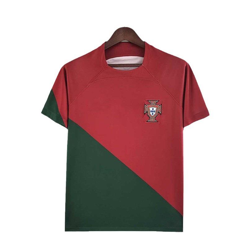 2022 Qatar Portugal Away No. 7 C Ronaldo Jersey B Fepepe Away Short-sleeved Football Jersey Fan Version DIY