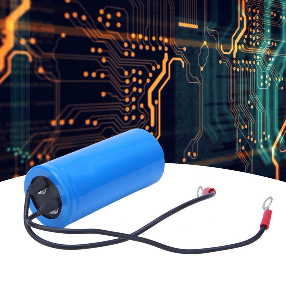 250V AC AC Motor Capacitor Round Shape Running Capacitor Durable CD60 Capacitor Air Compressor