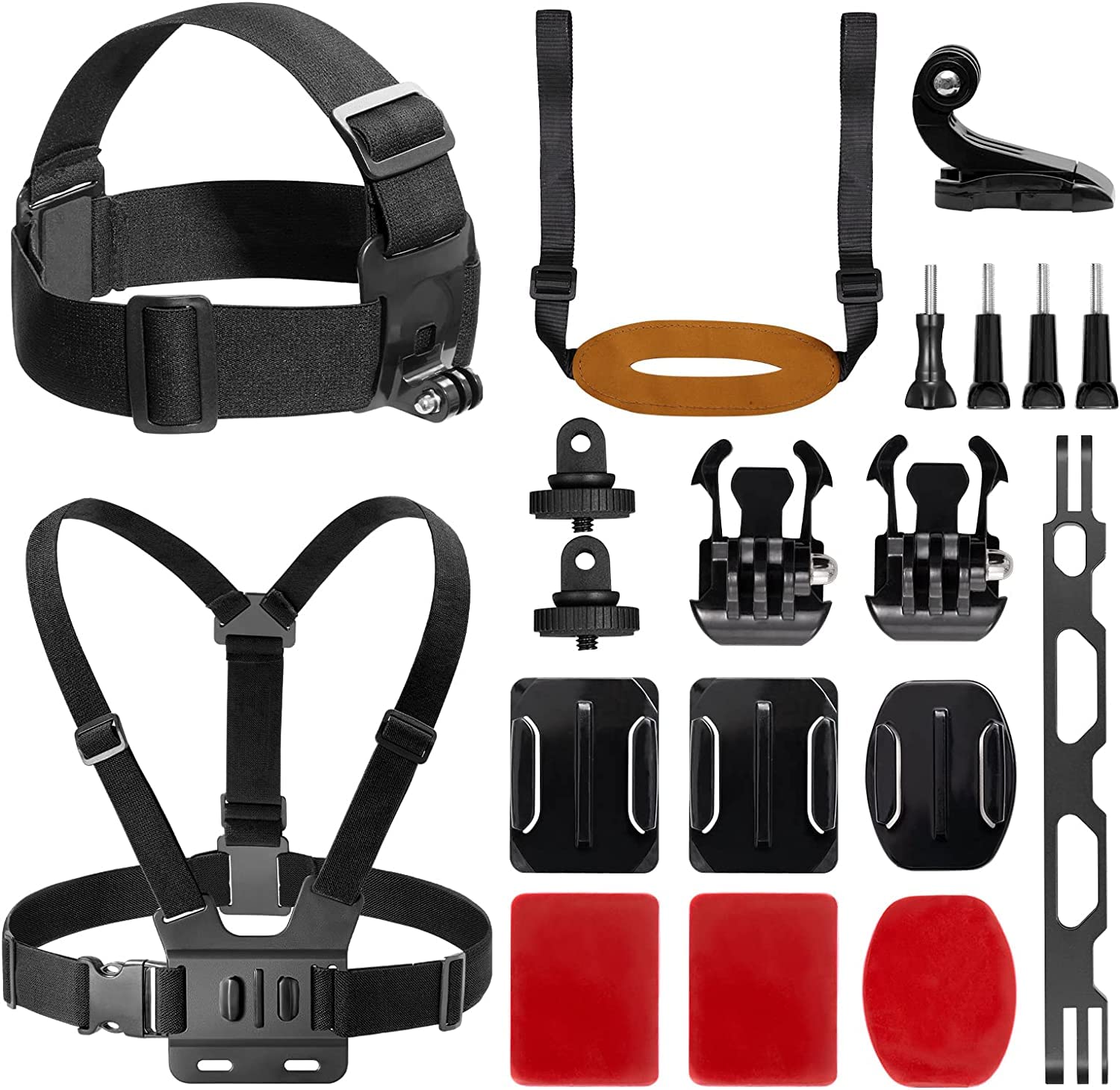 

AKASO Action Camera Skateboard Kit Compatible with 4 7 Hero 11 10 9 8 EK7000/EK7000 Pro/Brave 4/Brave Pro/Brave LE/Brave 7/Brave 8/V50X/V50 Pro/GoPro