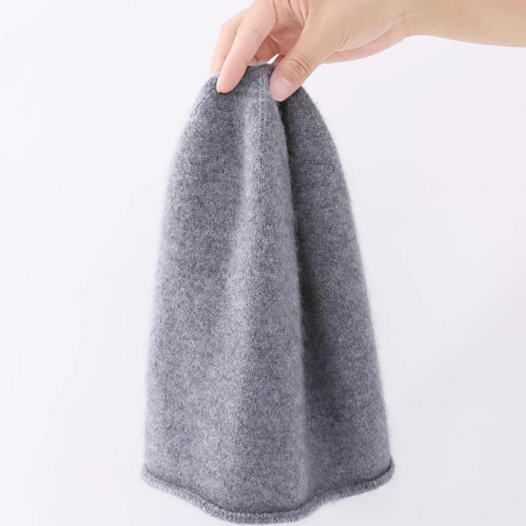 Warme Strickmützen mit Umschlag für Damen und Herren, lässige Baotou-Ohrenschutz-Kältemützen