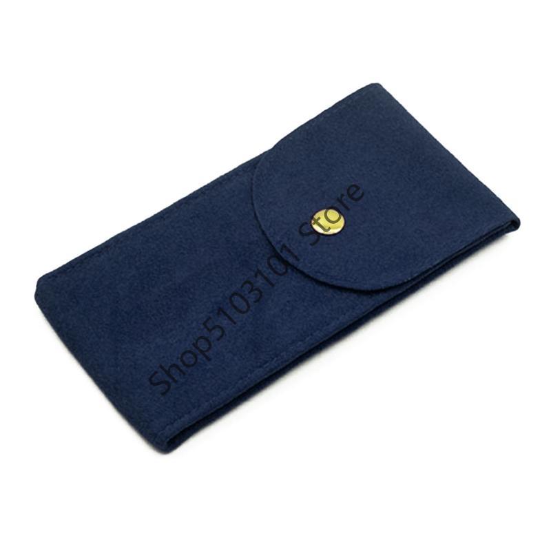 Portable Watch Bag Gift Shock-proof Press Velvet Snap Design Jewelry Box Watch Packing Pouch Storage Bag Single Watch Display