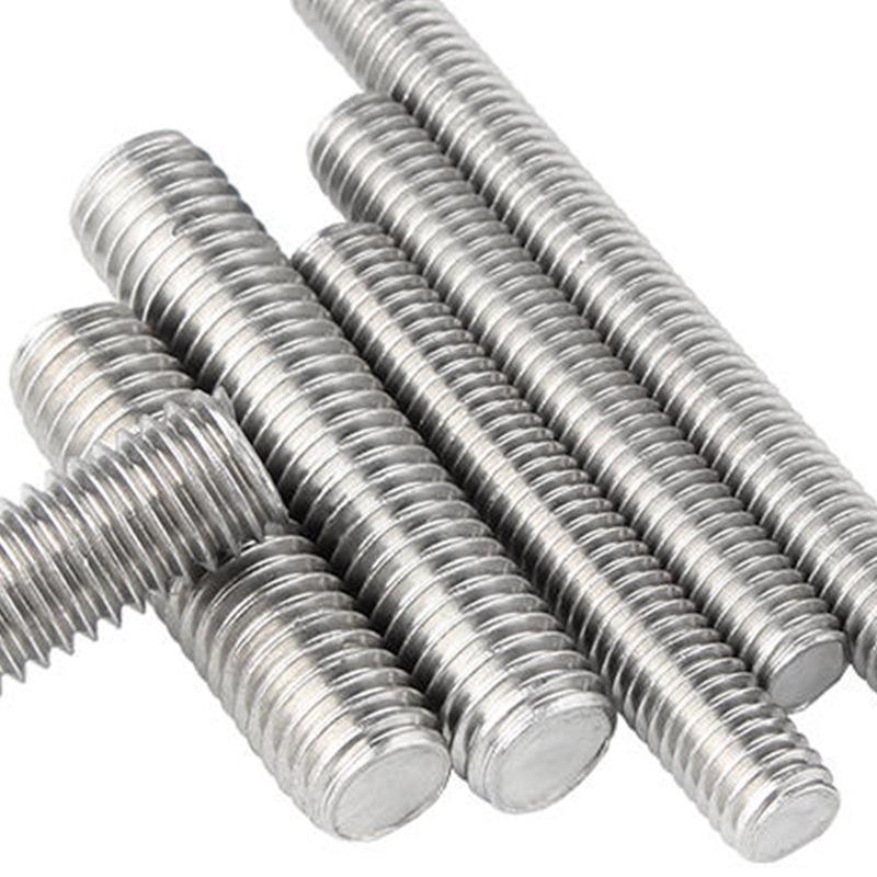Galvanized Full Thread Iron Screw Rod - Sizes M4, M5, M6, M8, M10, M12