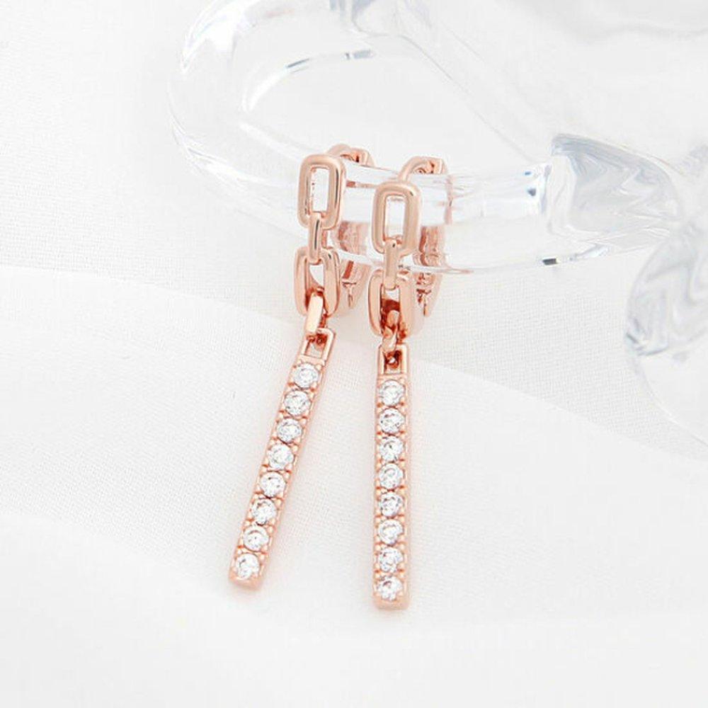 14K Gf Cony Gold Field Pin One-Touch Ring Gold Needle Earrings