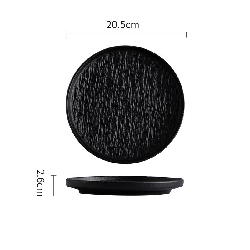 

Высококачественная обеденная тарелка для стейка, легкая бытовая посуда класса люкс, керамические тарелки, креативный однотонный поднос для завтрака, изысканная столовая посуда