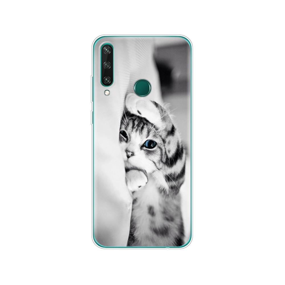 For Huawei Y6P Case 6.3" Soft Silicon Tpu Phone Cover For Huawei y6p 2020 Y 6P MED-LX9N Back huaweiy6p Bumper Funda Shell