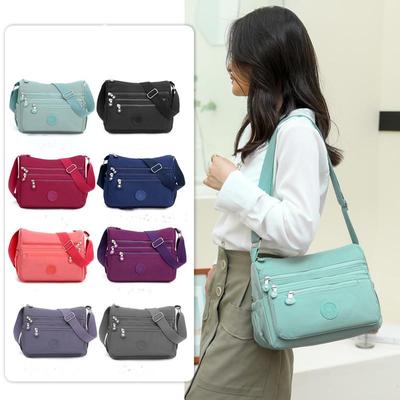 Women's Fashion Simple Shoulder Bag Casual Light Messenger Bag Large Capacity Mom Bag