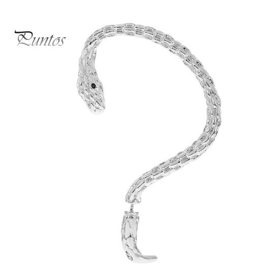 1Pc Übertrieben Schlange Form Ohr Manschette Ohrring Retro Kleine Tier Ohr Clip Feine Verarbeitung Ohrring Mode-Accessoires