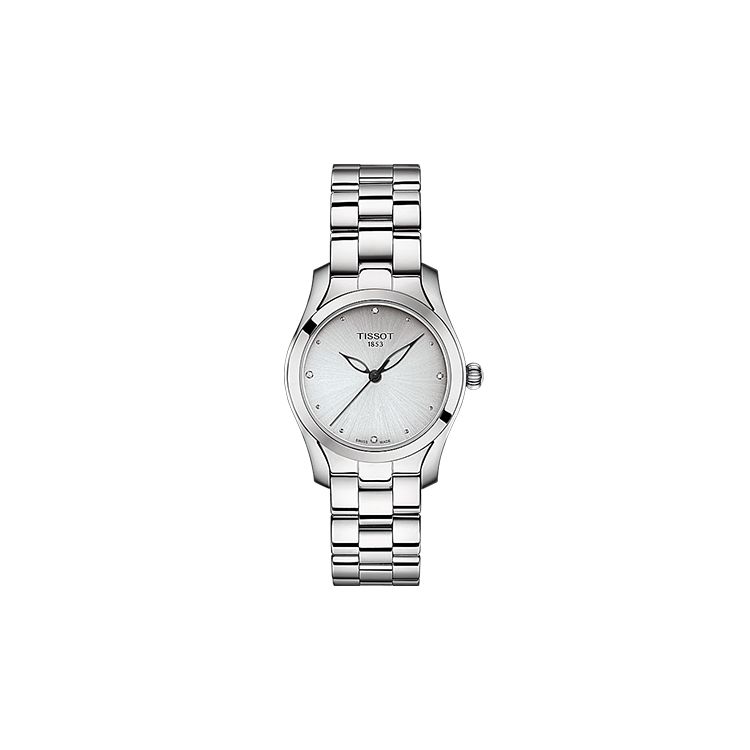 Tissot Seastar Quartz Watch 30M Water Resistant 30Mm Silver Dial Stainless Steel Case Stainless Steel Bracelet Women watches T112.210.11.036.00 Regular Watch Box,Silver Dial