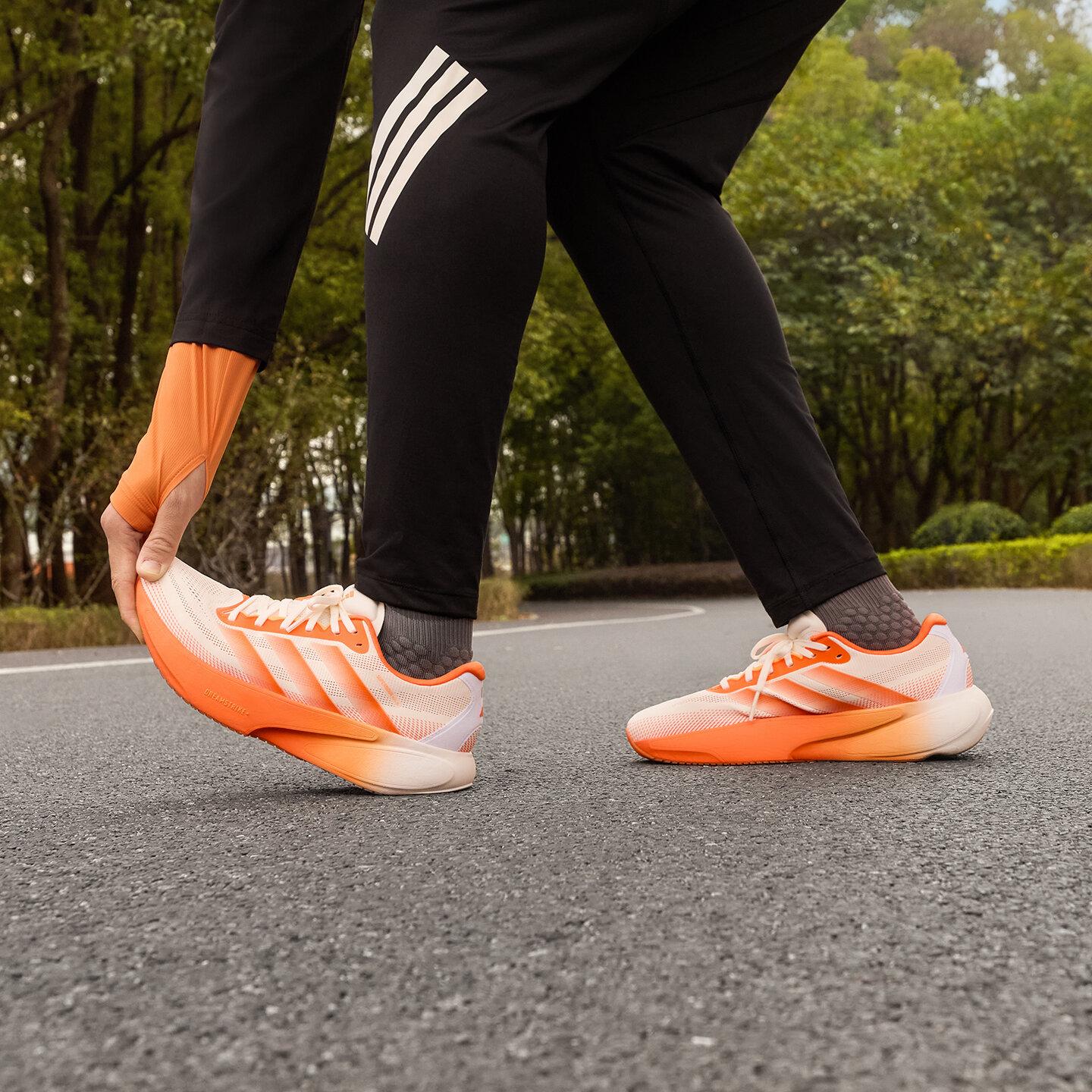 Adidas SUPERNOVA RISE 3S Текстиль, Сетка Беговая обувь Мужская Белый Оранж 42