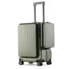 Aluminum Frame USB Charging Carry-on Luggage