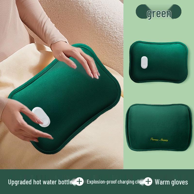 Electric Explosion-Proof Rechargeable Hand Warmer & Large Hot Water Bag