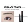 KARADIUM Flat Eyebrow Auto Pencil Black Brown No.01 0.3g x 2 (3 Colors Available)
