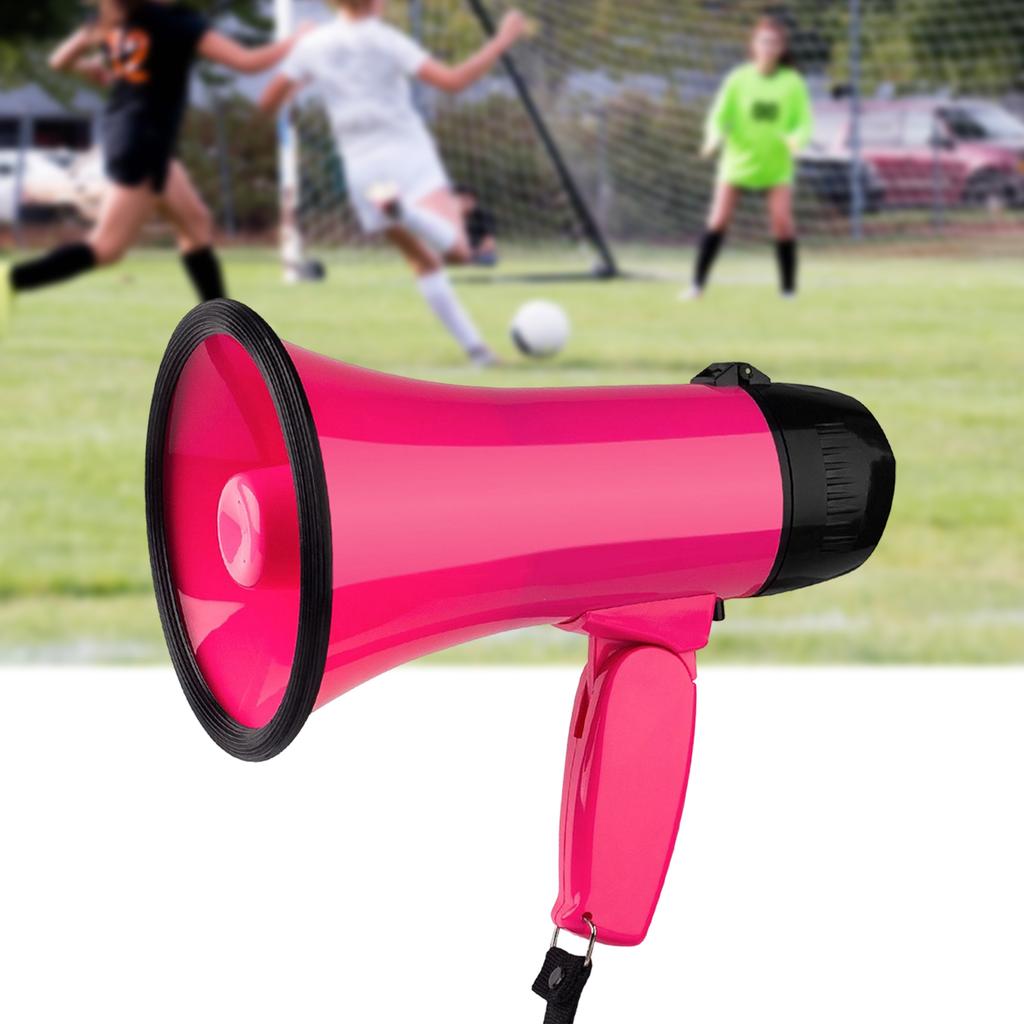 1 Stück Handheld Megafon Tragbarer Leichter Megafon Lautsprecher Stimme 25W Aufnahme Für Sportveranstaltungen Promotion Kleines Werkzeug