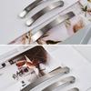 Kitchen Drawer Handles Knobs Lightweight Aluminum Alloy Drill Free Optional Pulls for Cabinet Cupboard Wardrobe Door Decor