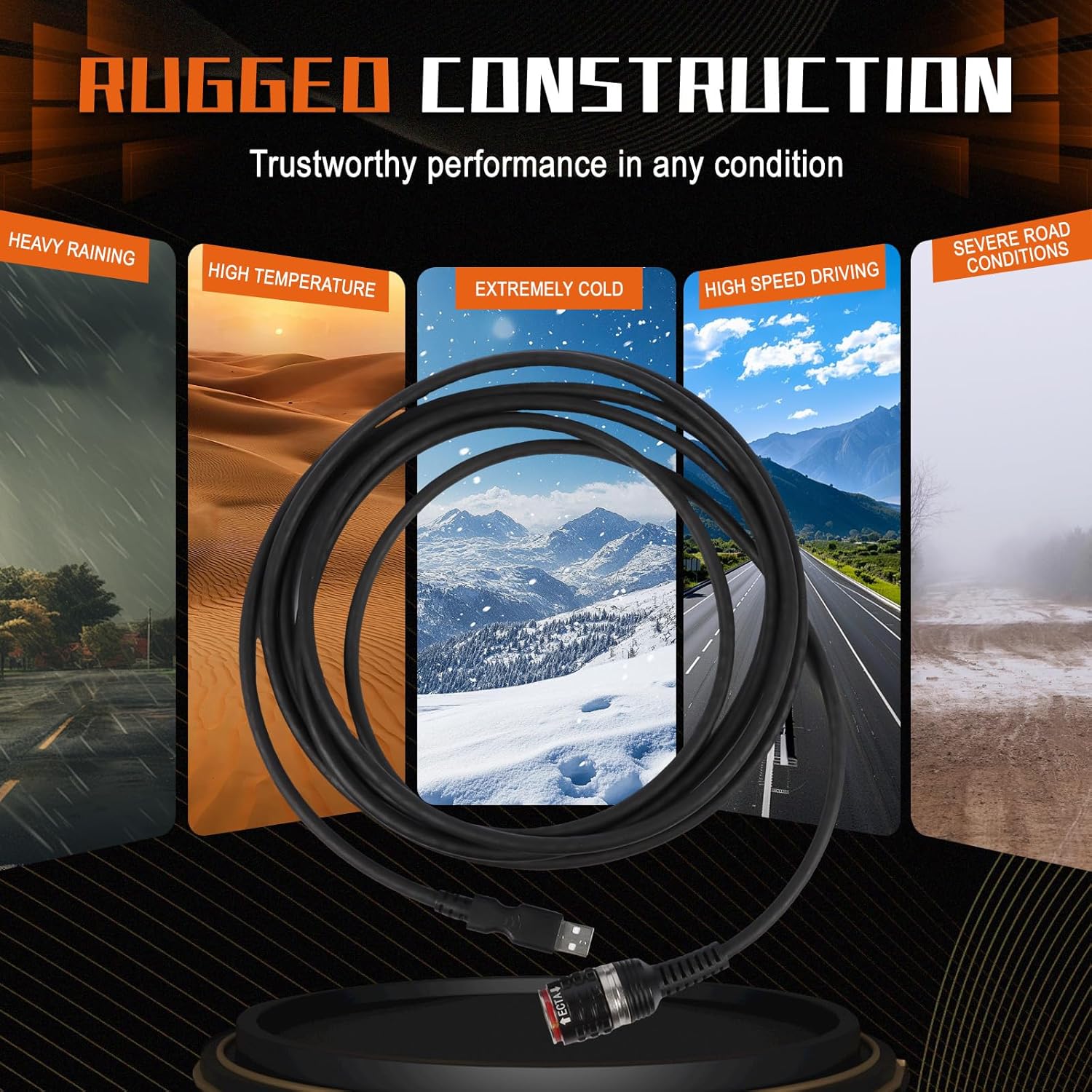 

PANGOLIN 88890305 Кабель сканера Автомобильный USB-кабель для Volvo VOCOM 88890300 VOCOMII 88894000 Инструмент диагностического адаптера Запчасти для экскаватора