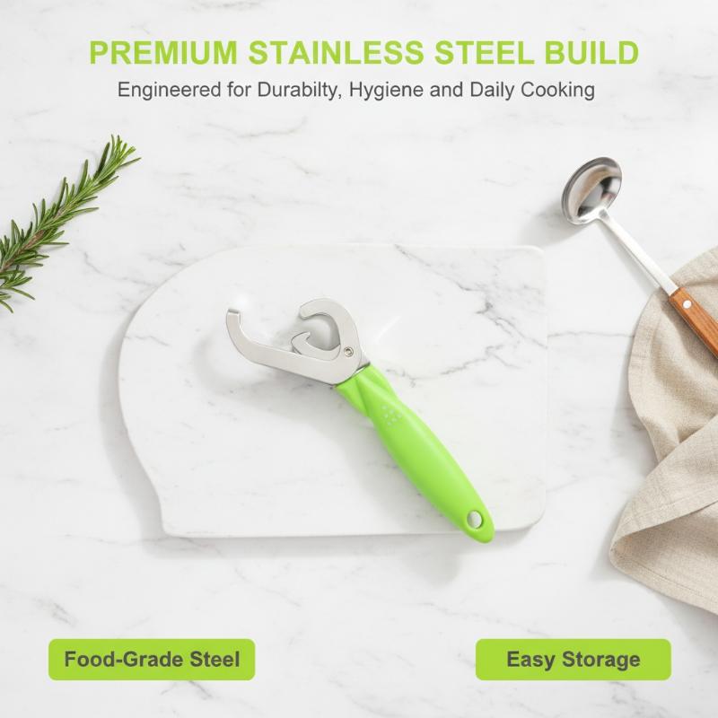 Stainless Steel Hot Bowl Gripper With Non Slip Handle Firm Grip For Kitchen Lifting Hot Dishes Bowls Pots