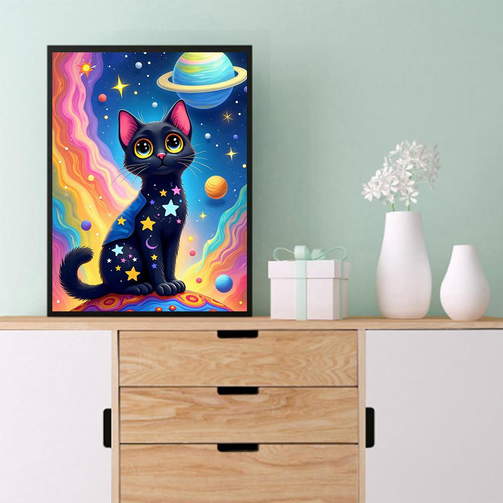 Diamond Painting Fantasy Animal Full Square/Round Diamond Mosaic Cross Stitch DIY Cat Handmade Home Decor Items New Arrivals