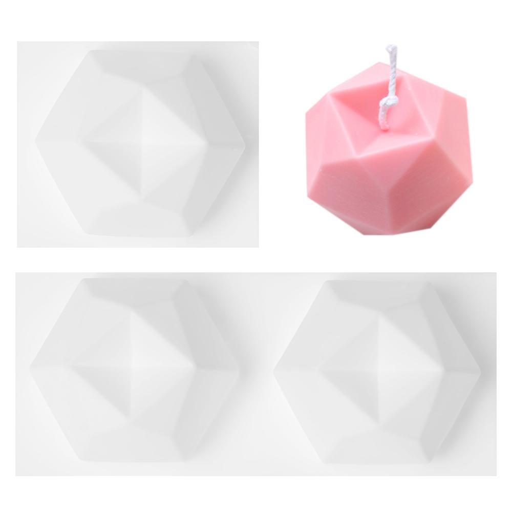

Украшение ремесел 3D геометрическая форма восьмигранный куб силиконовая форма для свечей форма для мыла ручной работы
