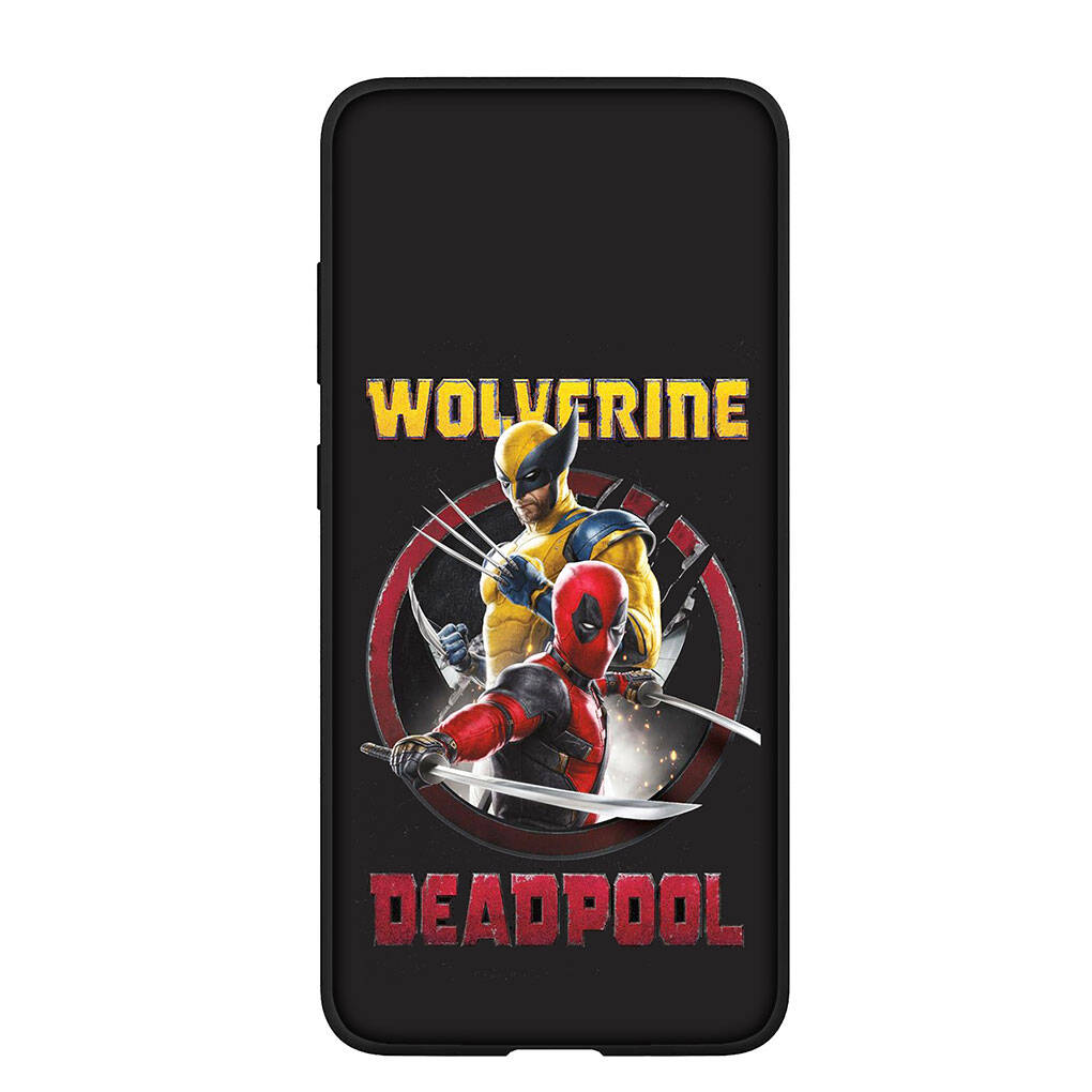 

Phone Case for iPhone 17 16 15 Plus X XR Huawei P30 P20 Lite Redmi Note 14 12 11 13 Pro Max OPPO A60 A80 A40 A18 A38 Cartoon Wolverine Deadpool Cover for Xiaomi Poco M6 Pro 4G екрю