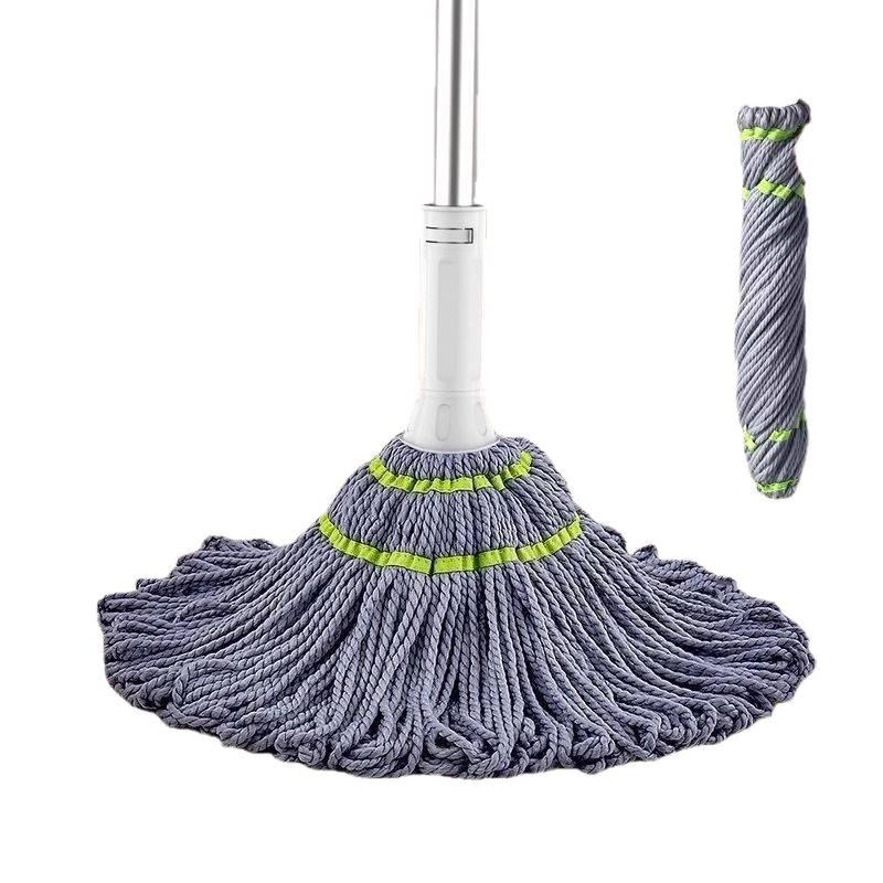 Hands-Free Self-Wringing Rotary Mop & Bucket Set – Absorbent Microfiber, No-Wash Required