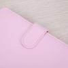 Custom Pu Leather Budget Binder Office Supplies With Buckle Notebook Planner Cover A5 Binder Ring Bound Planner