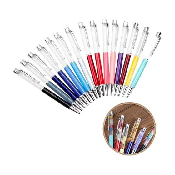 Doyime 15-Piece Herbarium Ballpoint Pen Kit - DIY Craft Pens for Beginners, Women - Perfect for Gifts, Birthdays, Anniversaries - Smooth Writing,