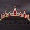 Baroque Crystal Tiaras and Crowns Rhinestone Prom Diadem Headband Crwon Bridal Wedding Hair Accessories Jewelry Crown Tiara Gift