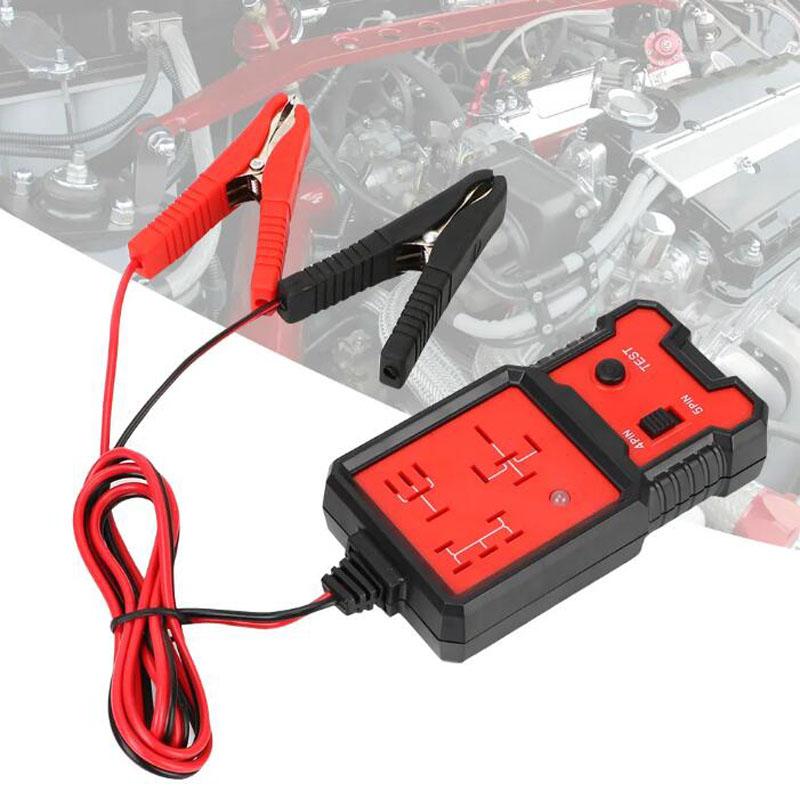 LED Indicator Light Car Accessories Car Battery Checker Car Relay Tester Voltage Tester Universal 12V