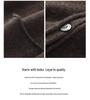 Le Kasha Women's 2026 V-neck Cashmere Cardigan - Korean Style, Autumn/Winter, Loose Fit, Buttoned Coat