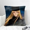 Anime Galaxy Express  Cushion Cover Natural Linen Pillowcase Set AllinOne Decor for Sofa Bedroom  Chair