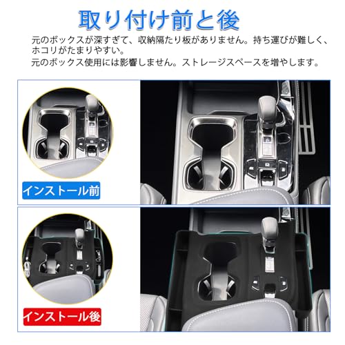 SHAOHAO Console Mat for the New Lexus NX (2nd Generation), Shift Panel Rubber Mat, Non-Slip, Noise-Reducing, Easy To Use, Scratch-Resistant, Interior